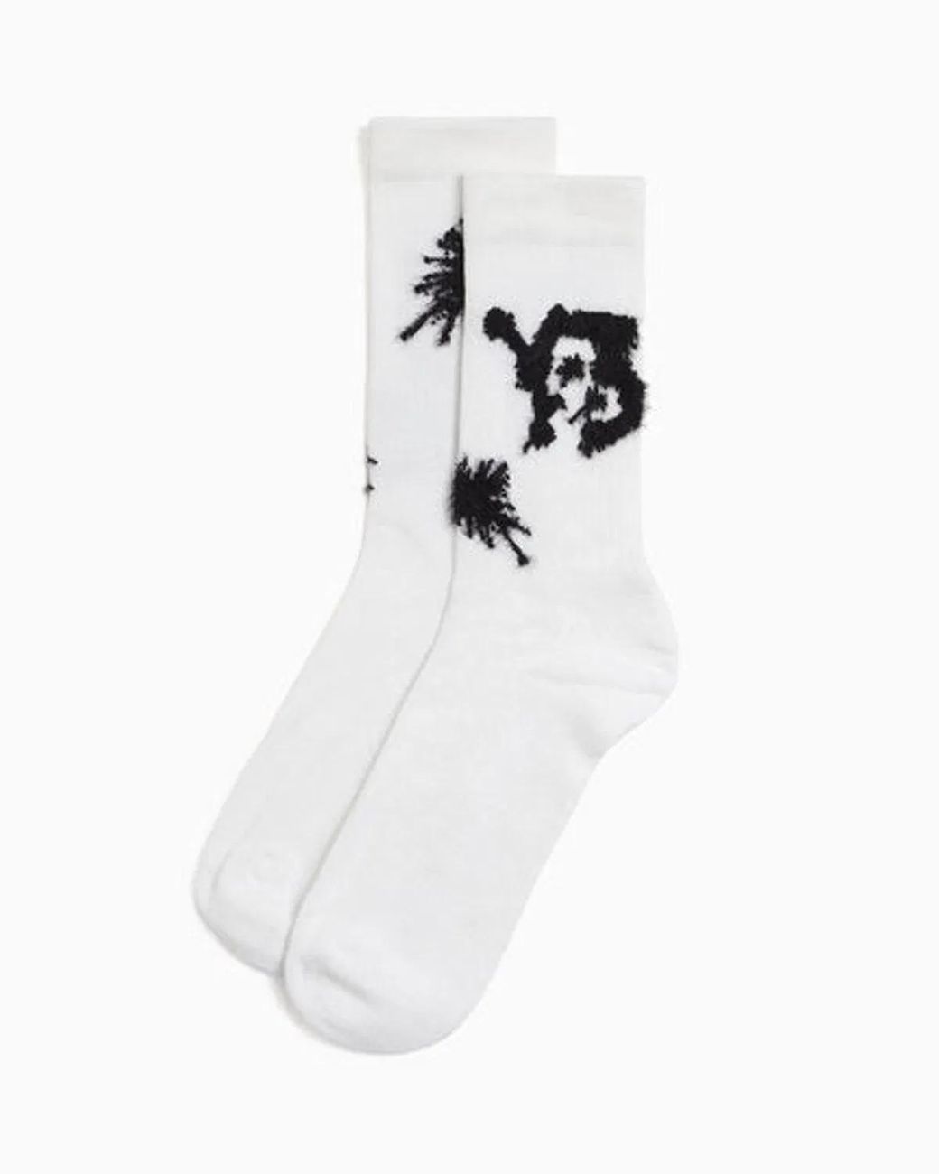 Y-3 White And-3 Chito Mini Sock For for men