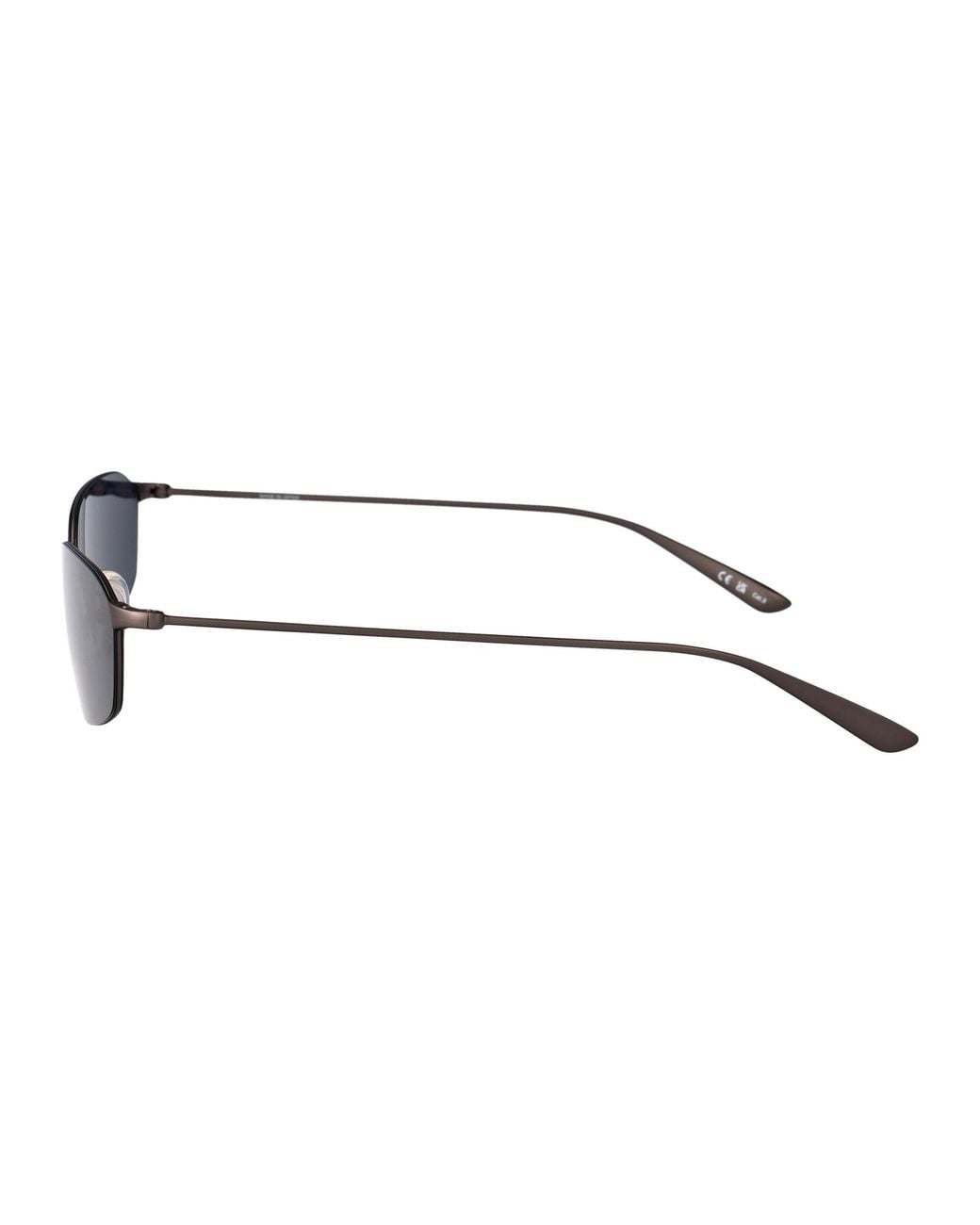 Balenciaga Blue Metallic Sunglasses