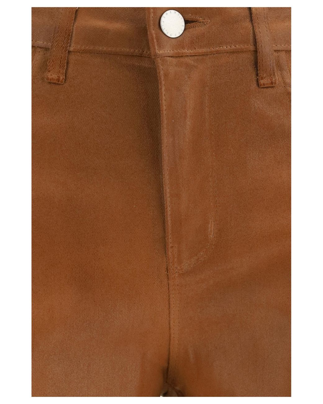 L'Agence Brown Wide Leg Jeans Clayton