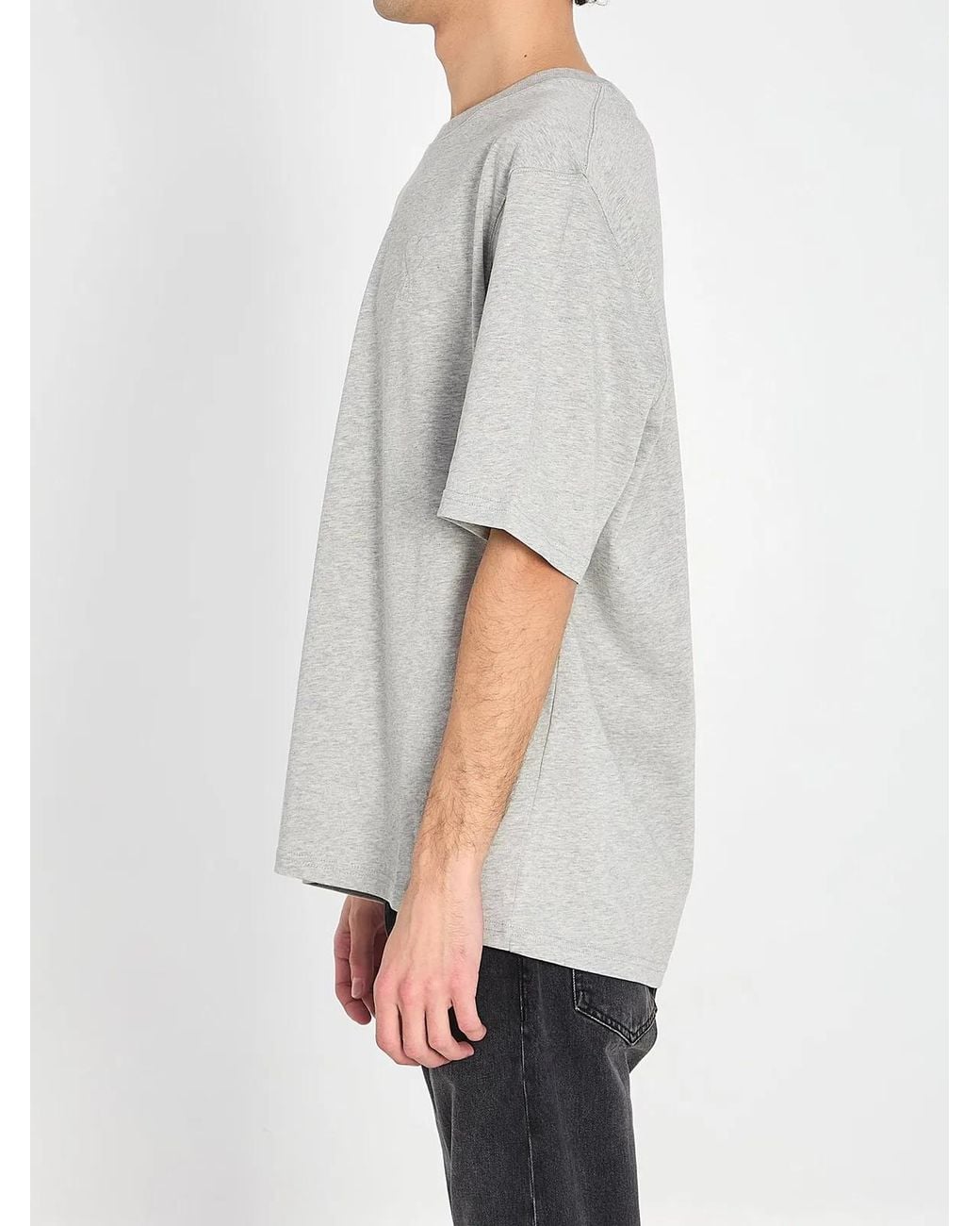 AMI Gray T-Shirt for men