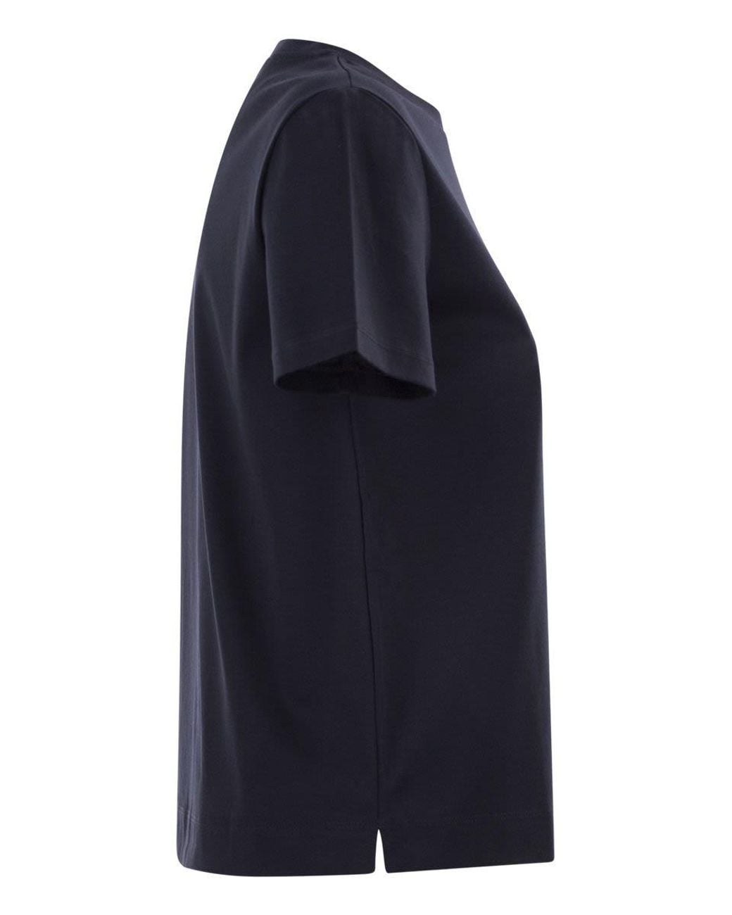 Max Mara Pure Blue Donata Cotton T-Shirt