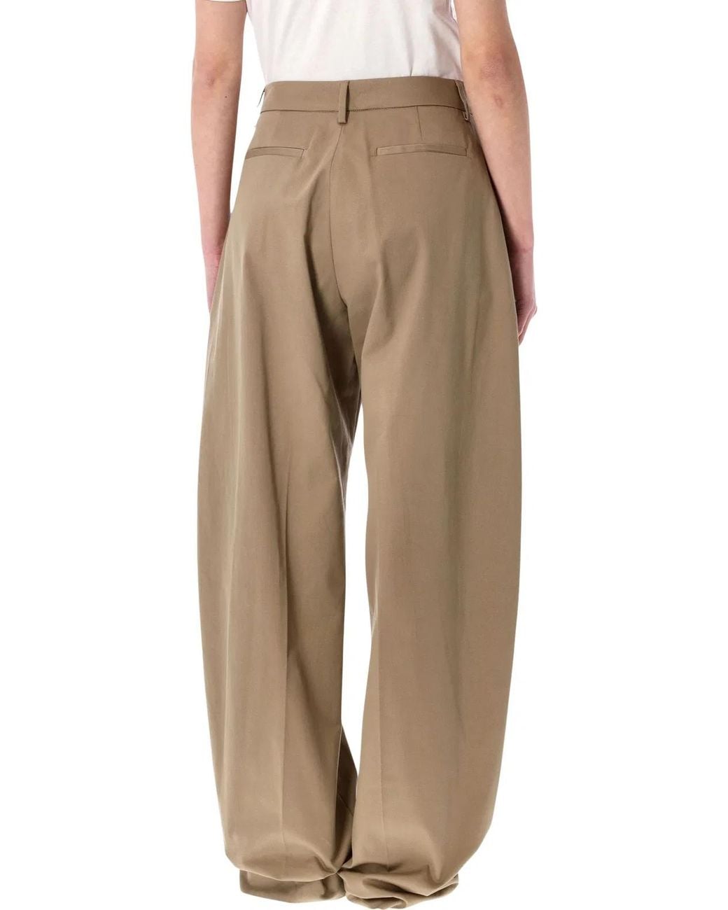 THE LATEST Natural Dina Tailored Pants