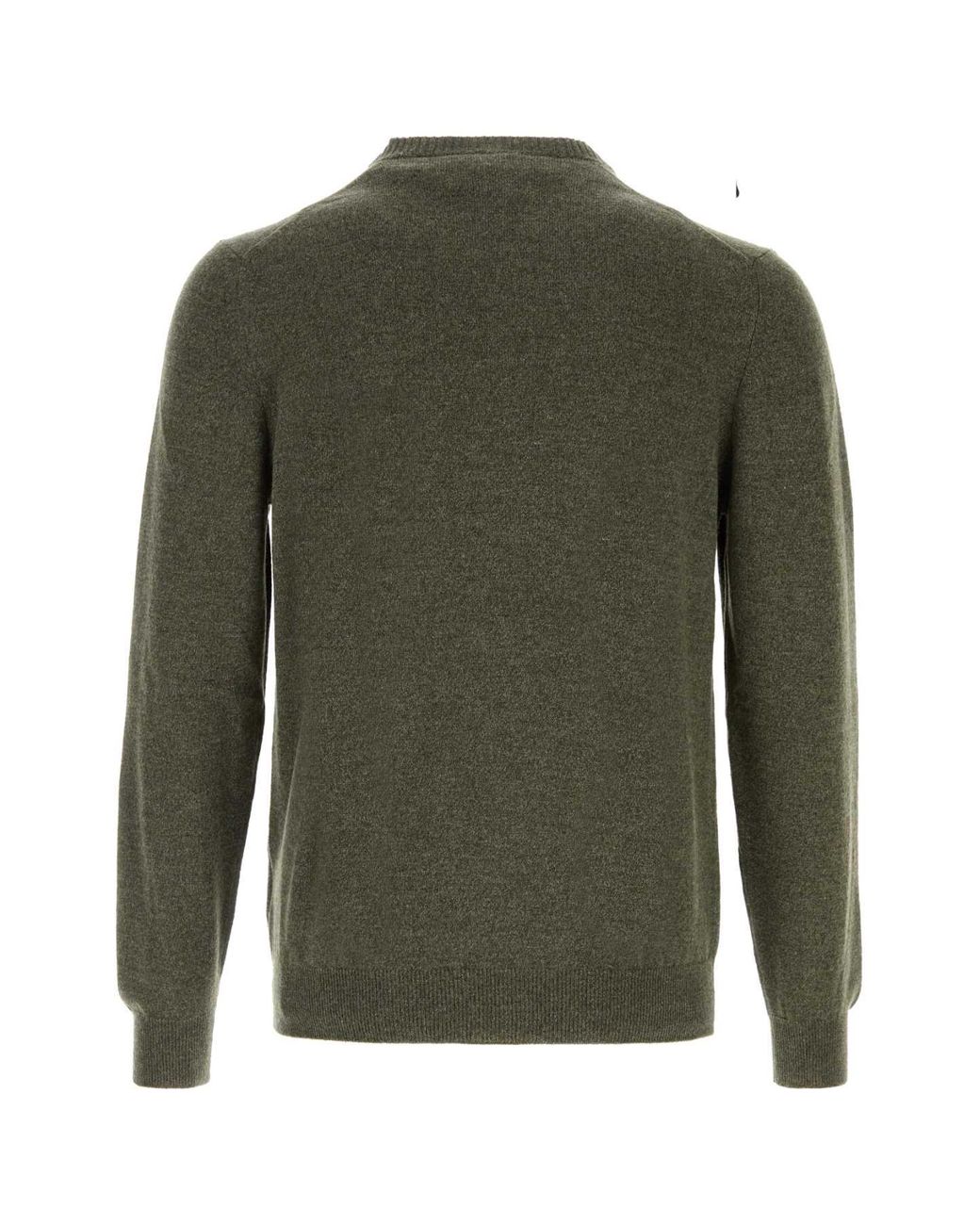 Fedeli Green Cashmere Sweater for men