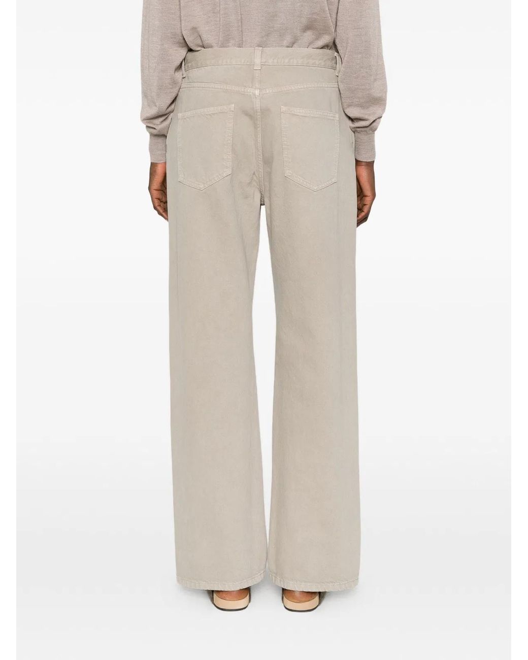The Row White Finbar Jeans