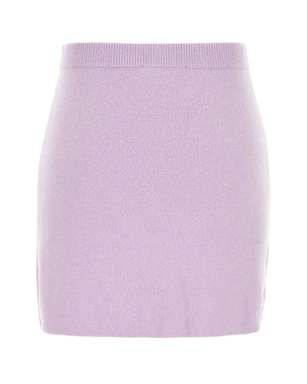 Self-Portrait Pink Lilac Viscose Blend Skirts