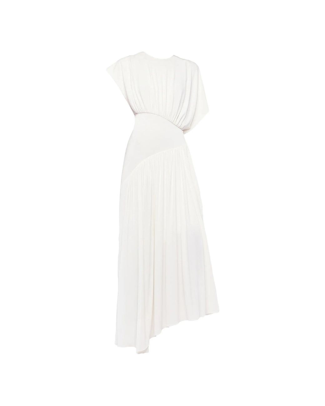 Rabanne White Ivory Viscose Polyamide Elastane Dress