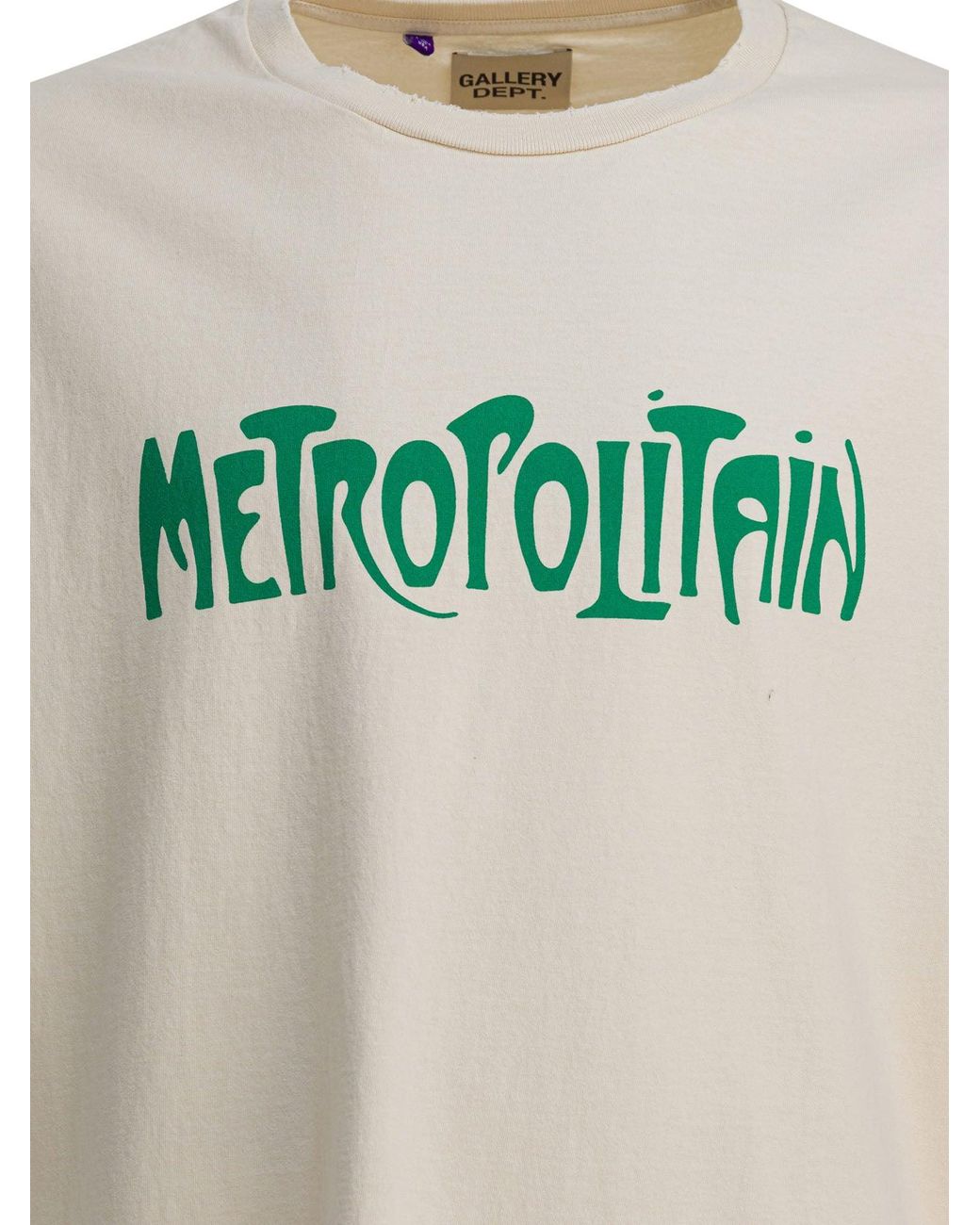 GALLERY DEPT. Gray "Self Title" T-Shirt for men