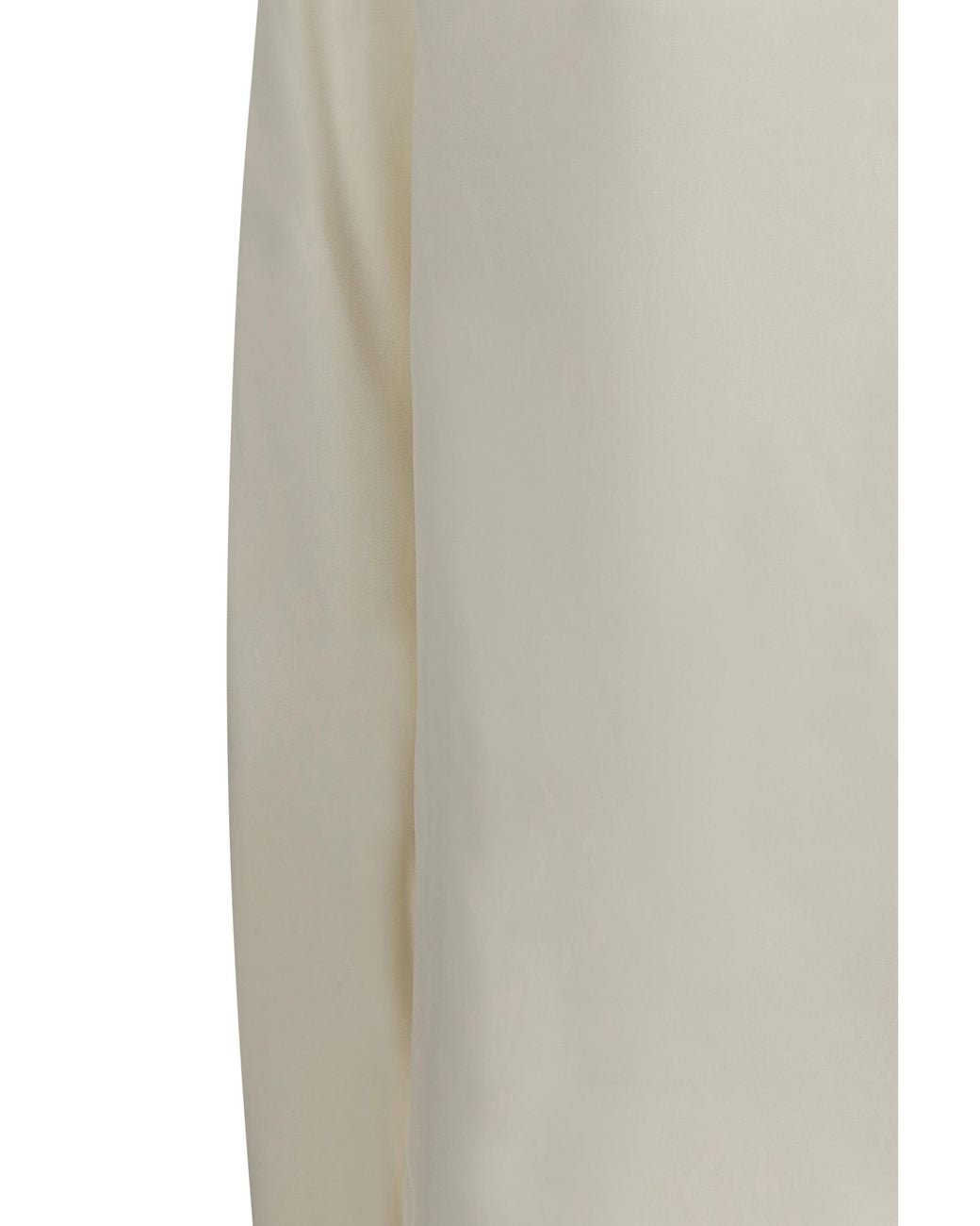 Totême White Cowl Neck Blouse