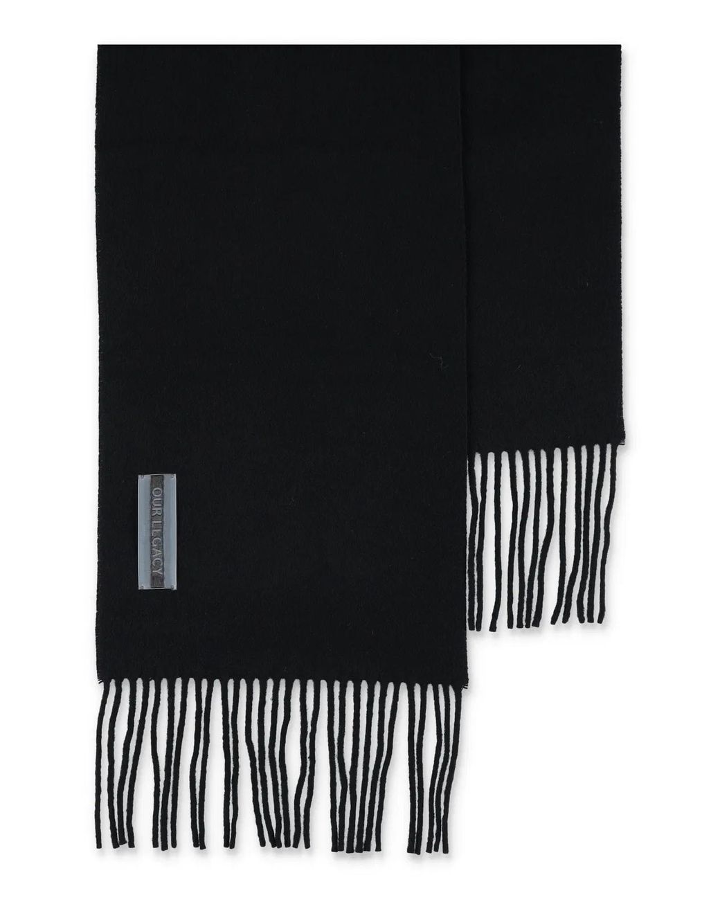 Our Legacy Black Luxurious Scarf For All Seasons