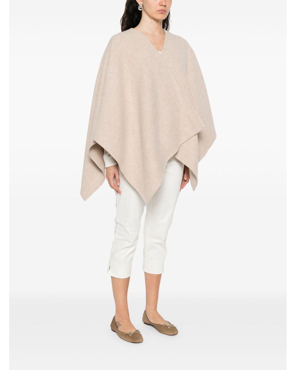 Max Mara Natural Scarfs Alpaca Poliammide Lana