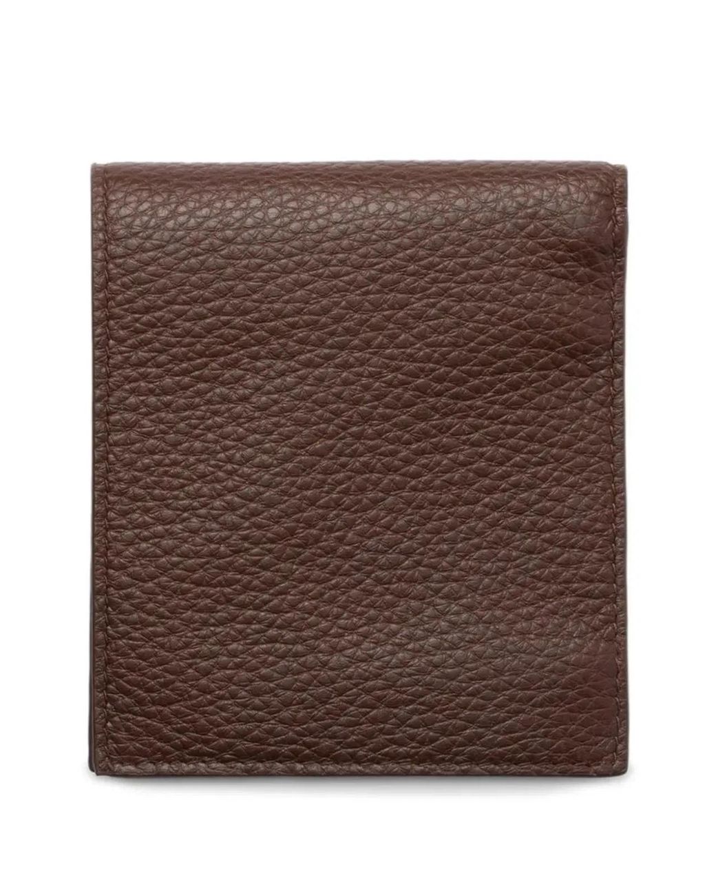 Prada Brown Bruciato Saffiano Leather Geldbörse for men