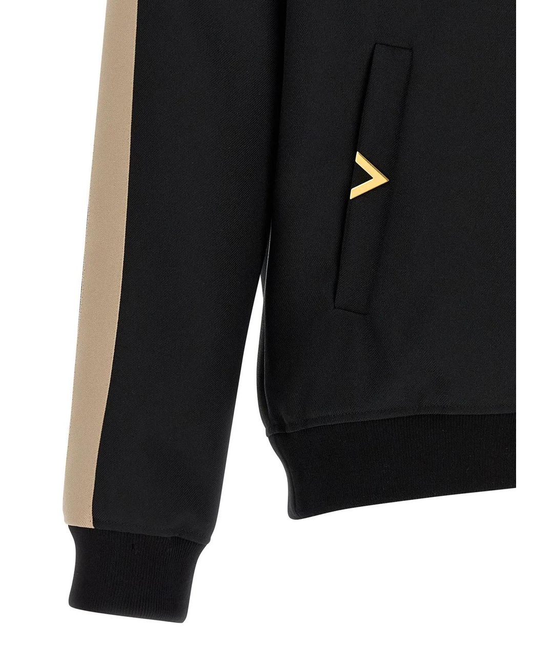 Valentino Garavani Black 'Vgold' Sweatshirt for men