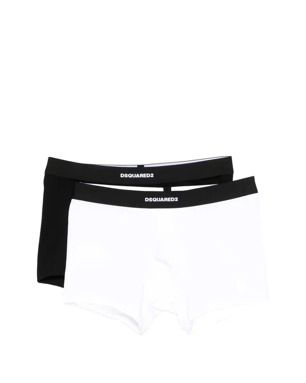 DSquared² Black Cotton Underwear for men