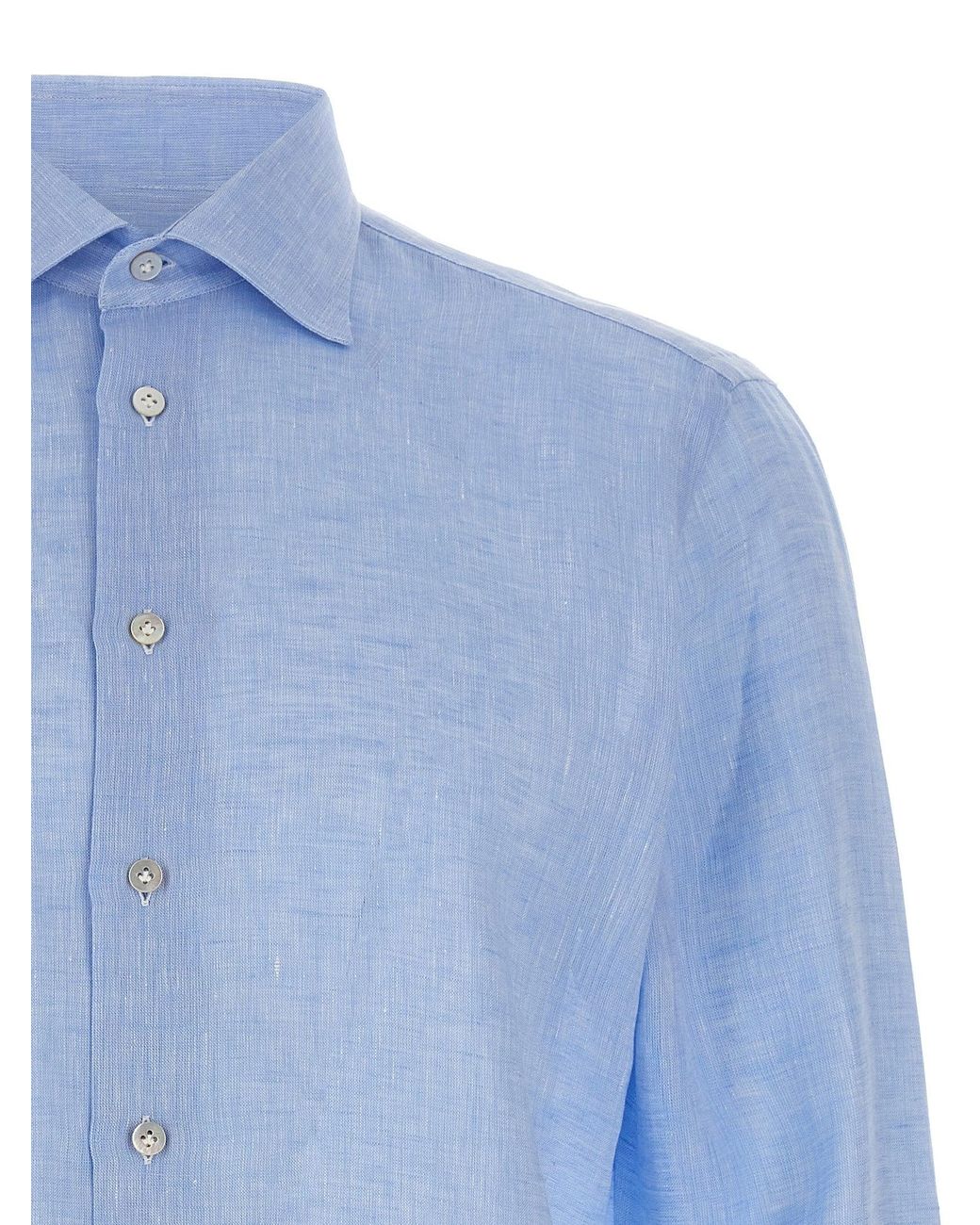 Borriello Blue Nigel Shirt And Blouse for men