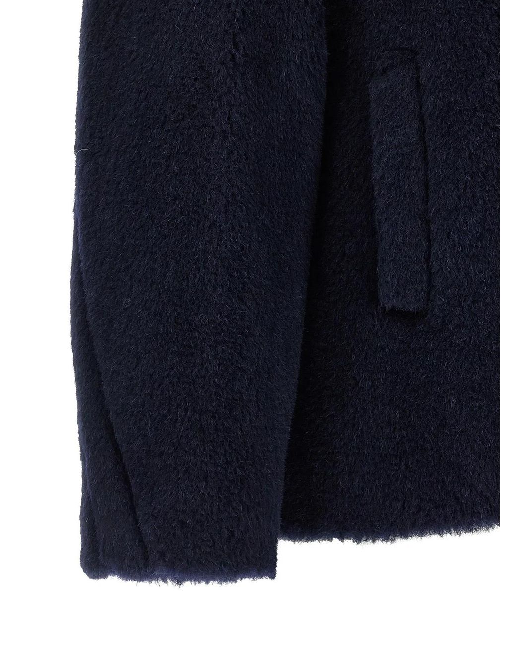 Max Mara Blue 'Mxmfuggito' Coat