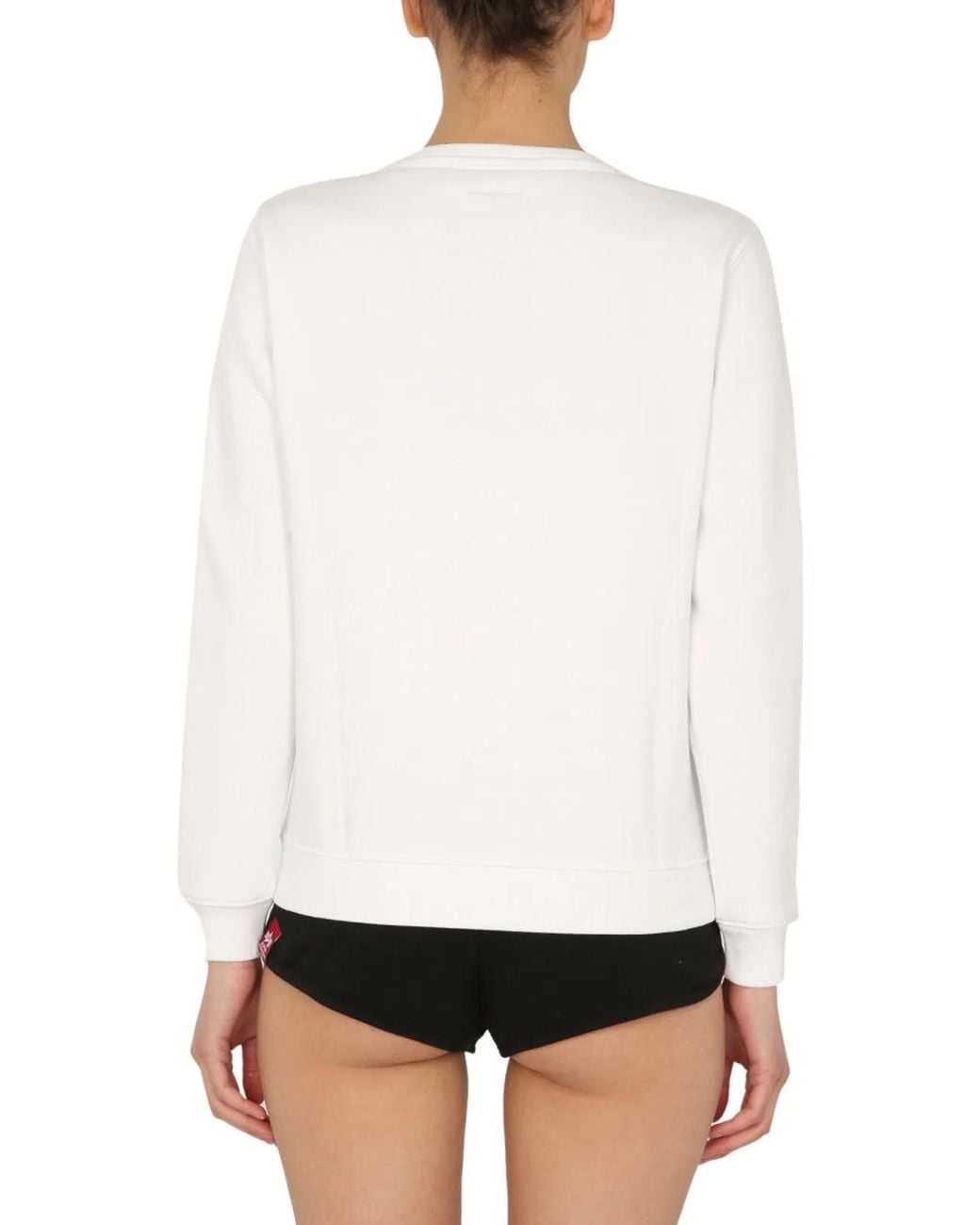 Alpha Industries White Nasa Sweatshirt