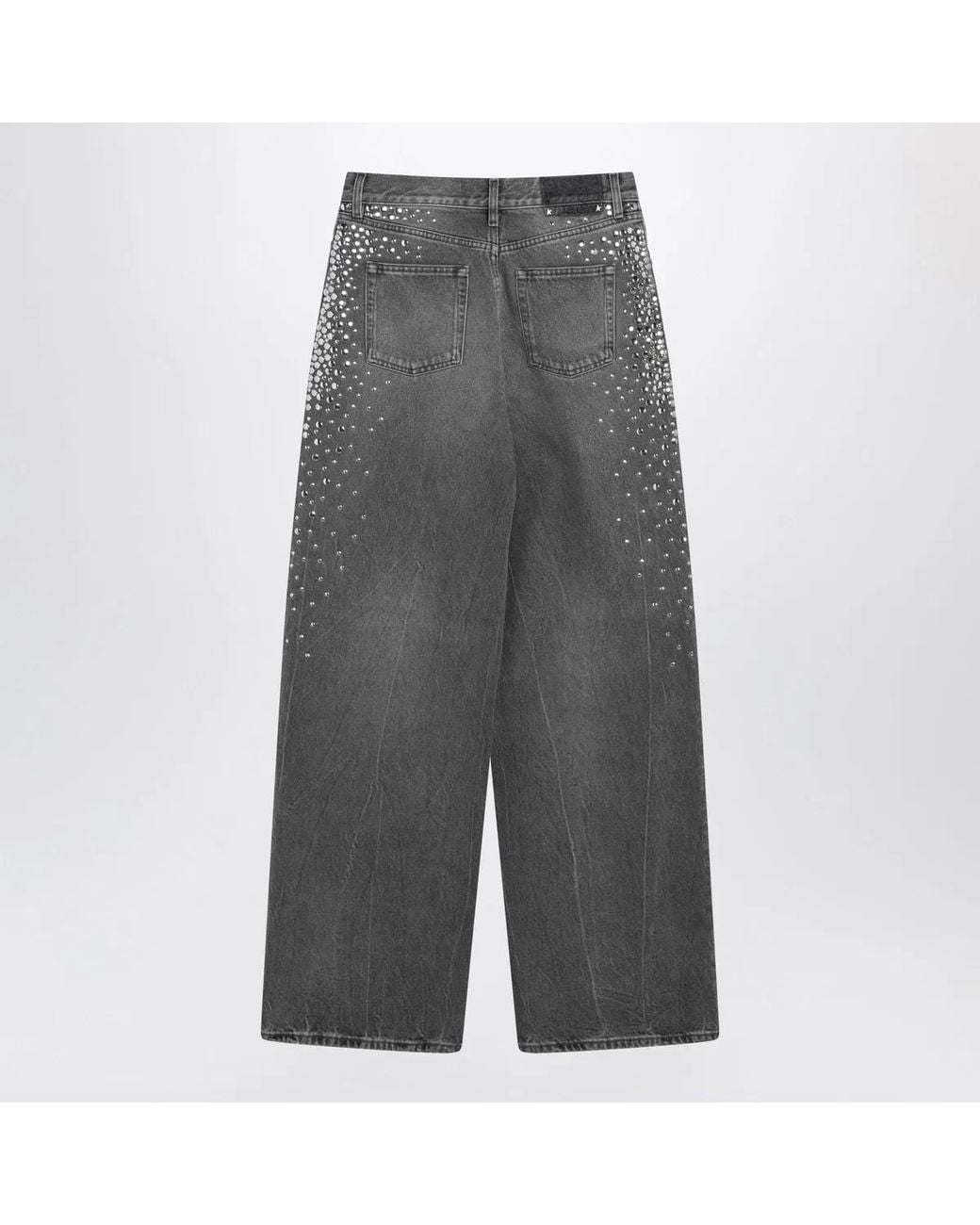 Golden Goose Deluxe Brand Gray Melody Vintage-Wash Cotton Boyfriend Jeans