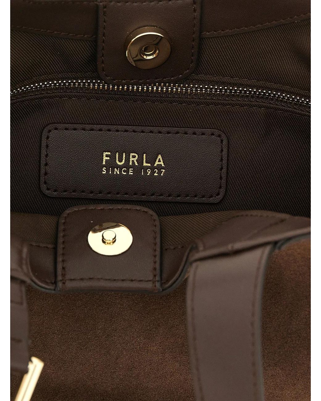 Furla Brown 'Dora S' Handbag