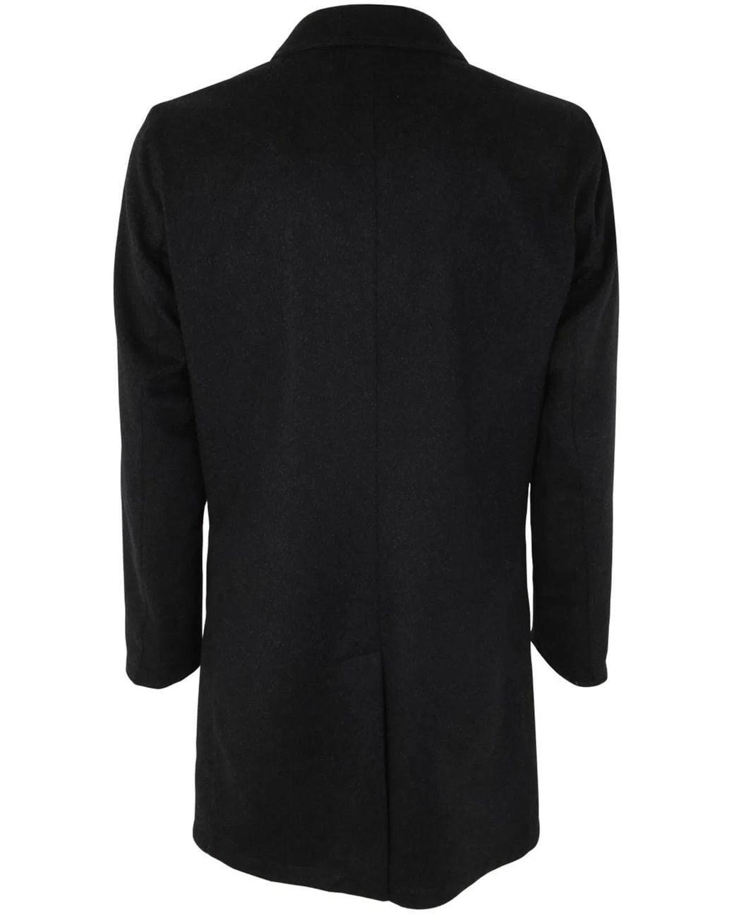 KIRED Black Peak Reversible Coat for men