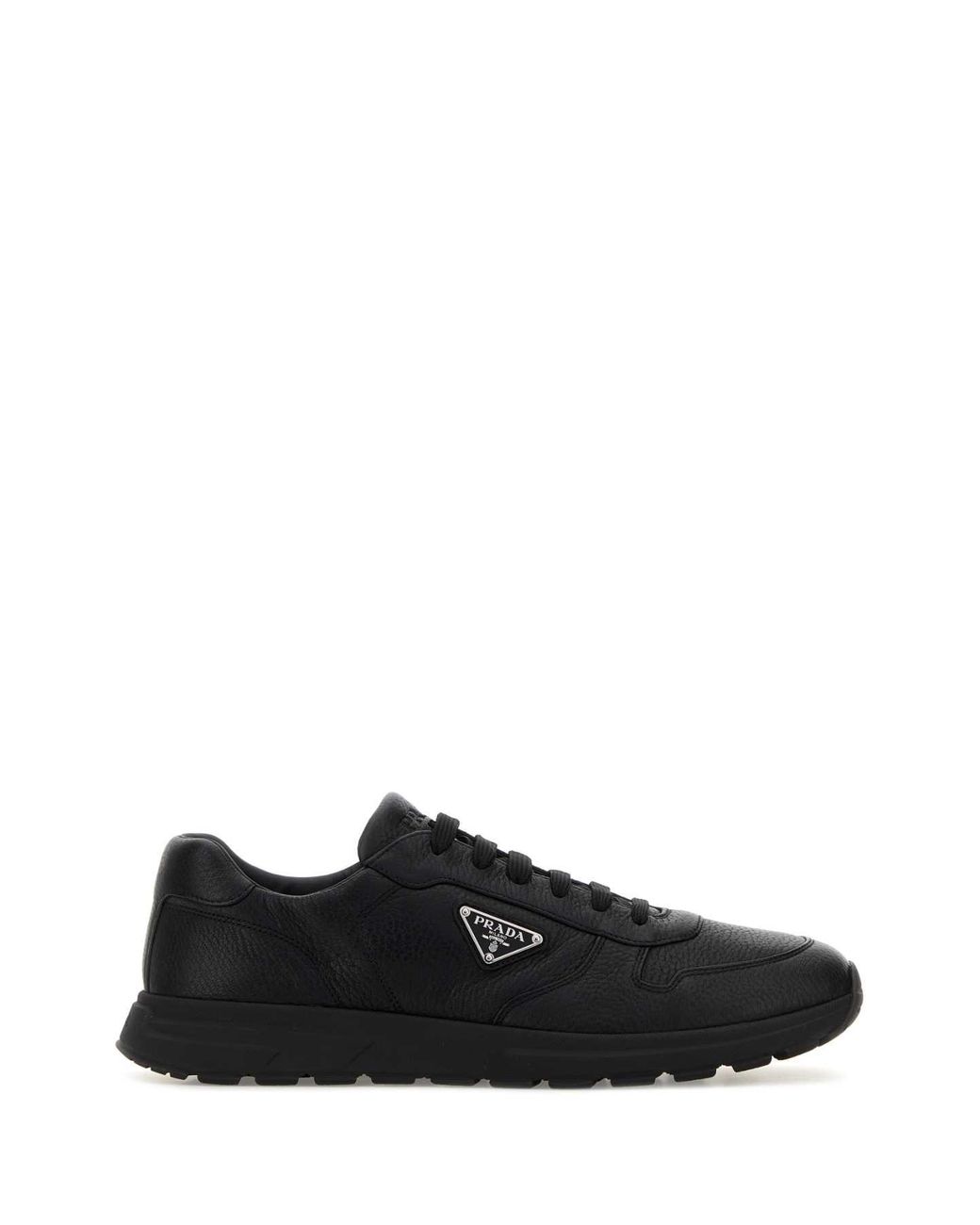 Prada Black Prax 2.0 Fabric And Mesh Sneakers for men