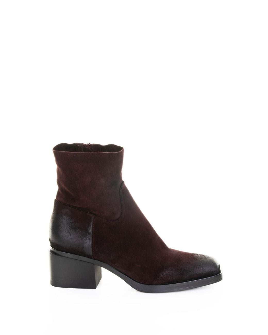 Elena Iachi White Boots Suede