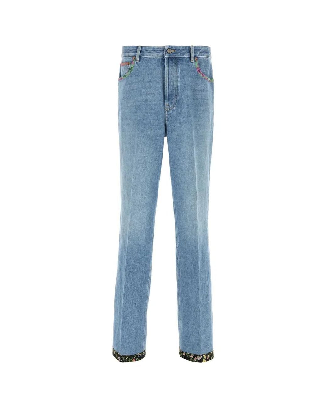 Valentino Garavani Blue Denim Jeans for men