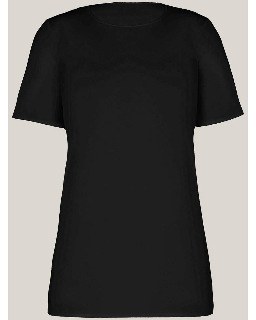 Wolford Black Pure Top Short Sleeves