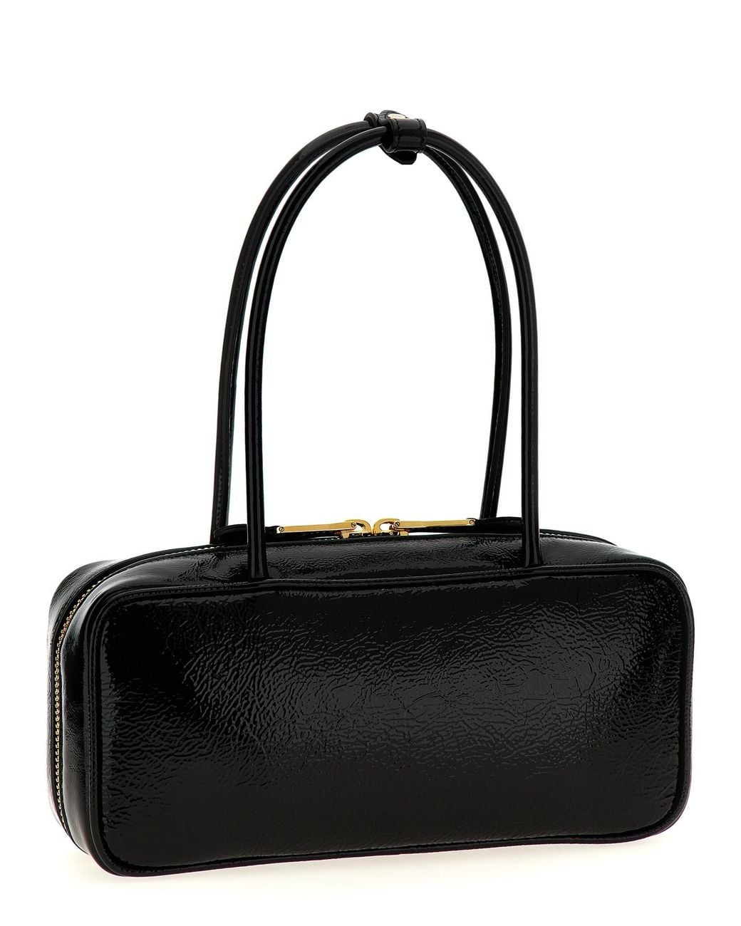 Miu Miu Black Lamb Leather Handbag Bag