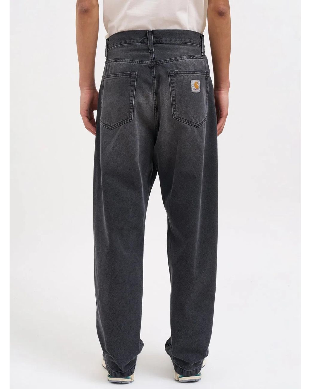 Carhartt Black Landon Pant 'Robertson' Denim for men