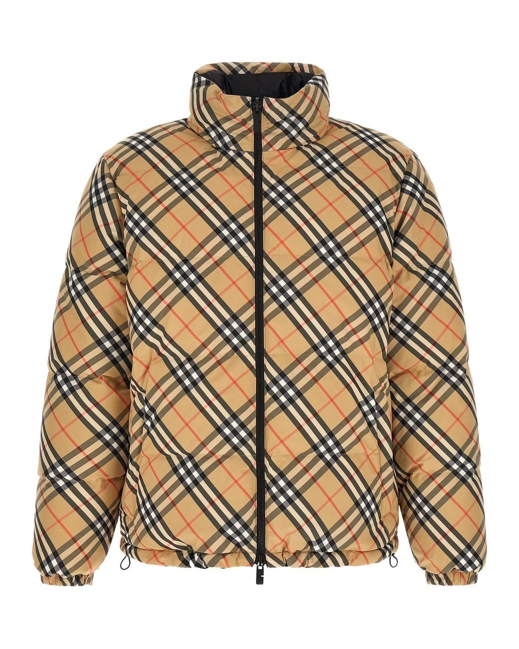 Burberry Brown 'Snowdon' Down Jacket for men