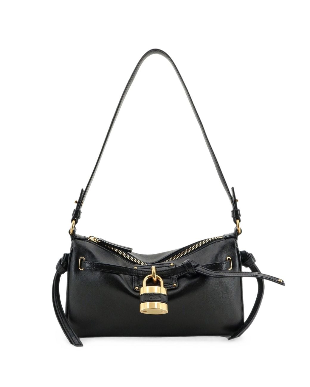 Chloé Black Chic Mini Shoulder Handbag