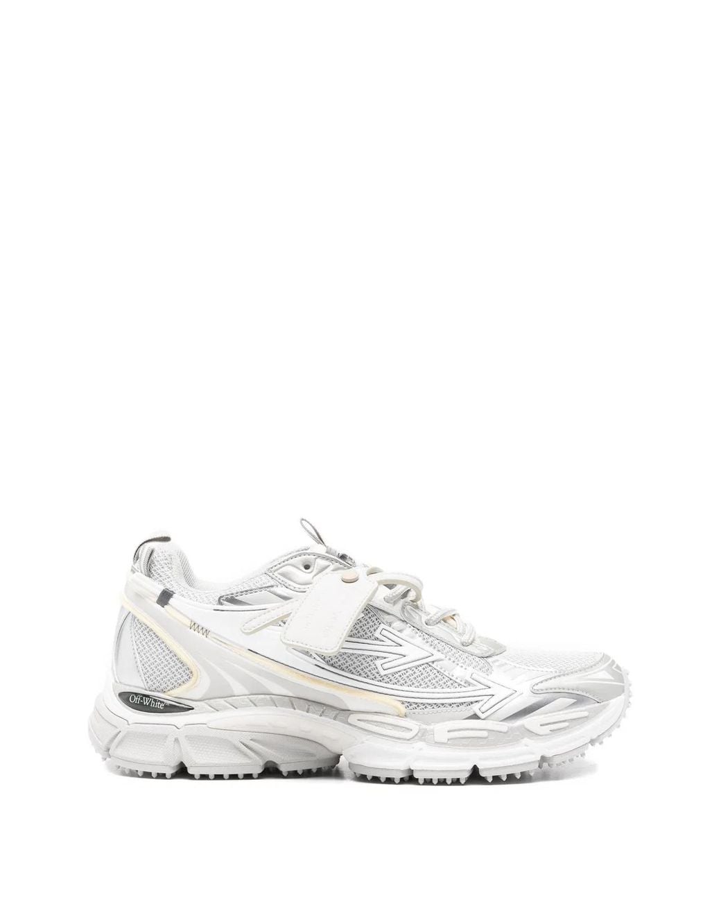 Off-White c/o Virgil Abloh White Arrows-Patch Panelled Sneakers for men