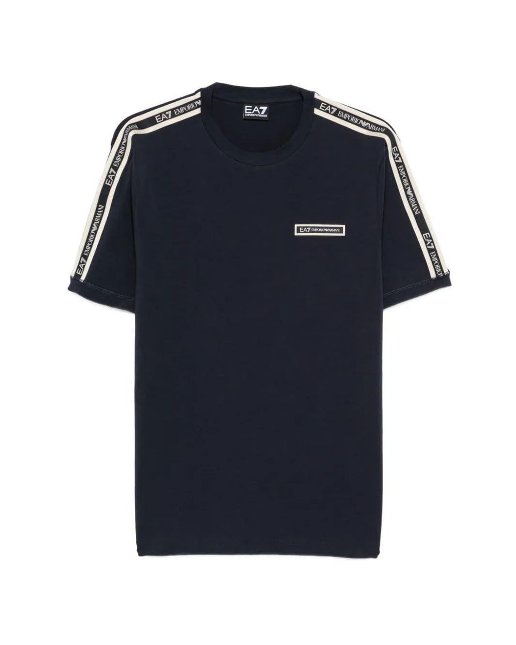 EA7 Blue Emporio Armani Logo Series T-Shirt for men