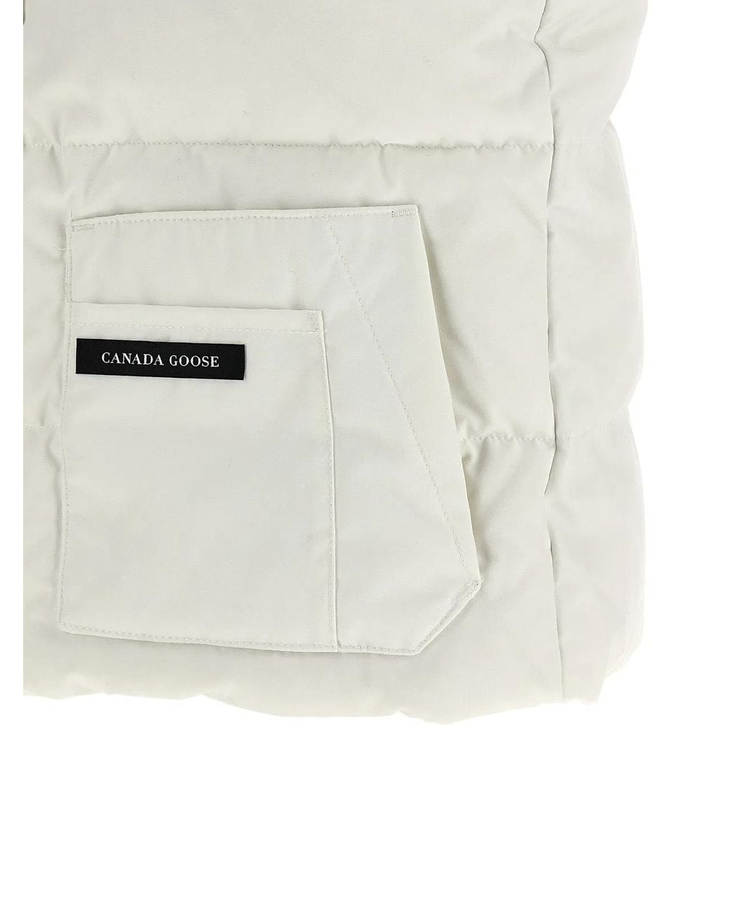 Canada Goose White 'Freestyle Legacy' Vest