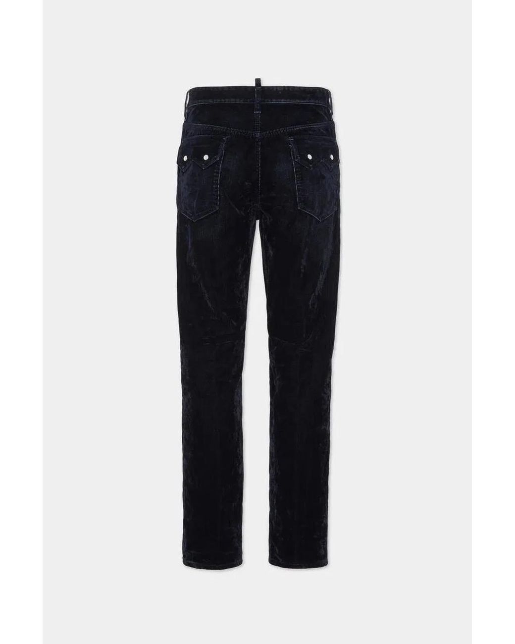 DSquared² Blue Pants 5 Pockets for men
