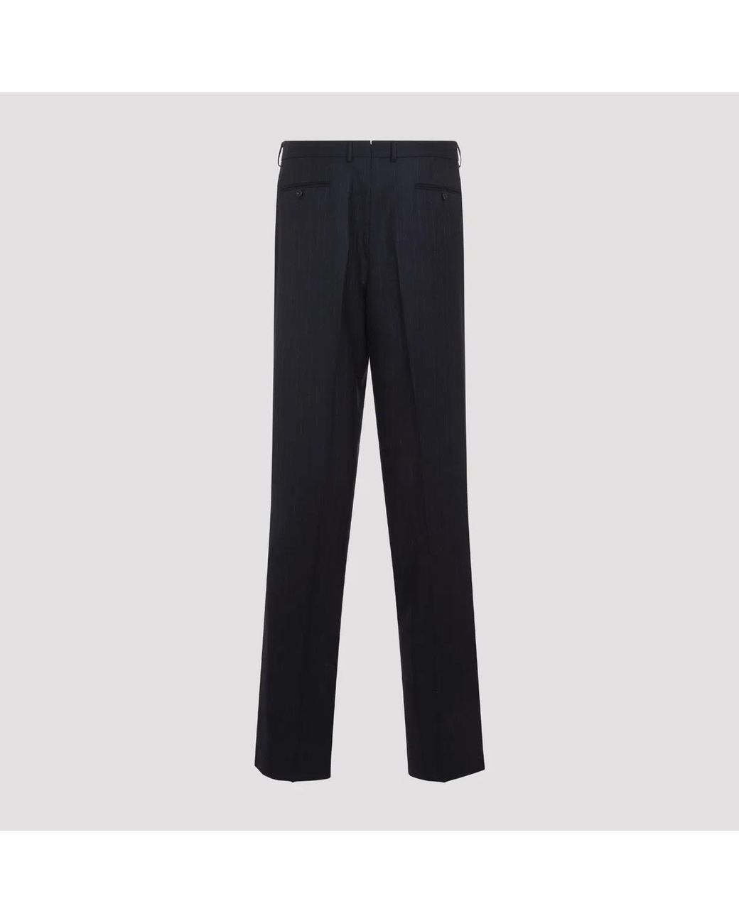 Tom Ford Blue Wool Pants for men