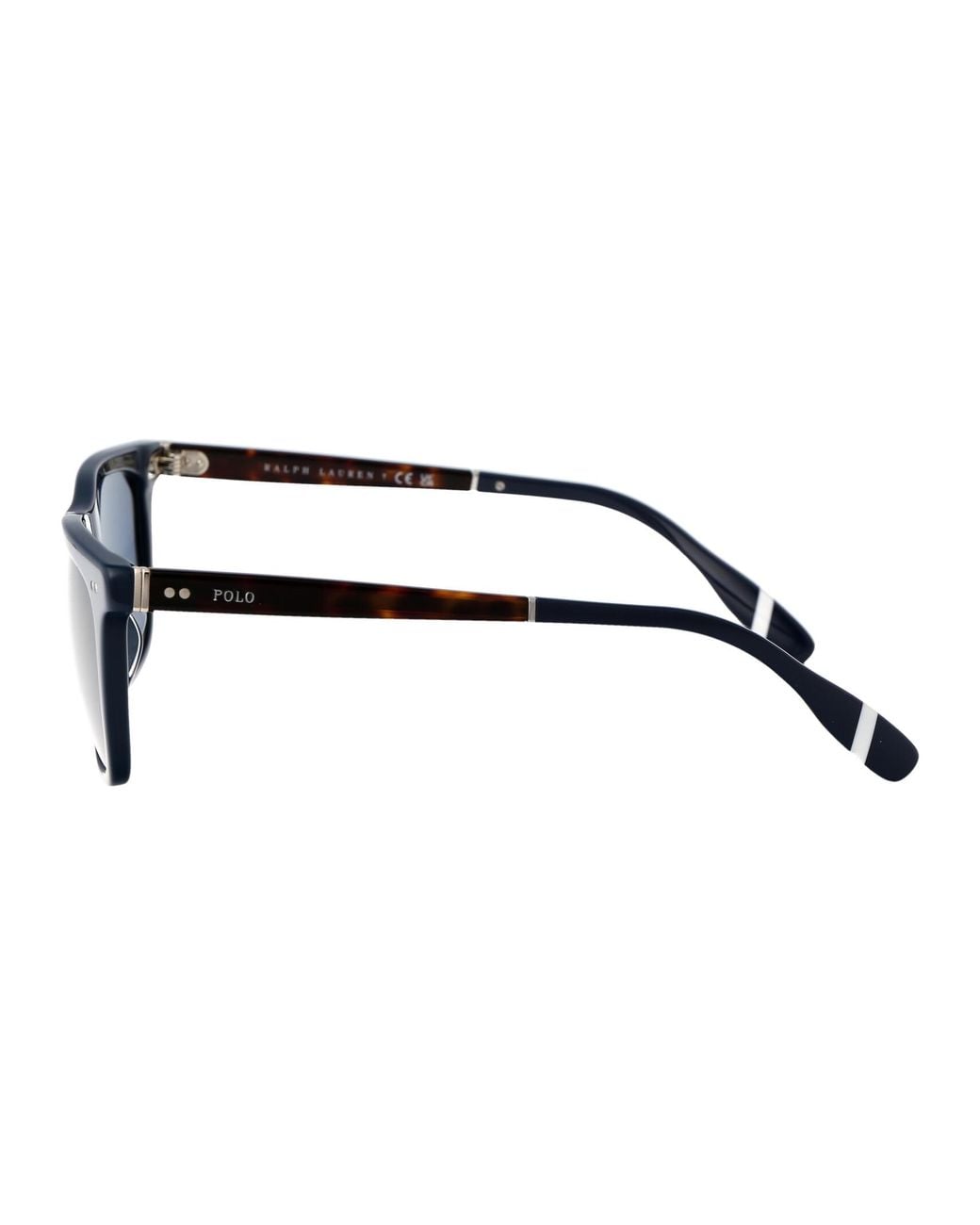 Polo Ralph Lauren Blue Shiny Acetate Sunglasses