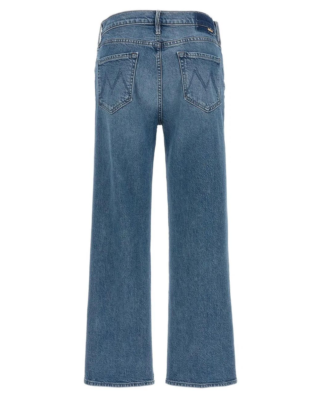 Mother Blue 'The Kick It Ankle' Jeans