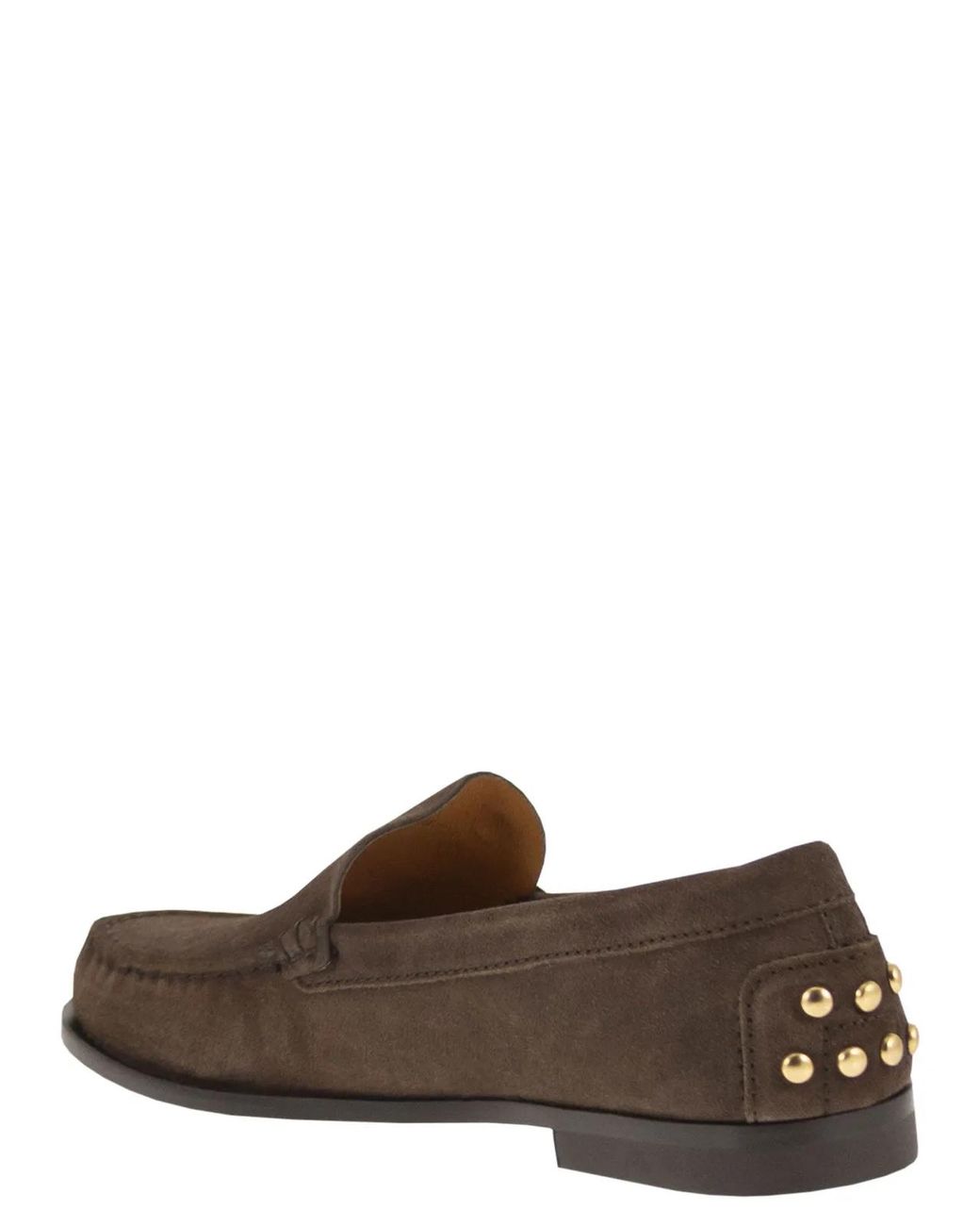 Tod's Brown Suede Leather Loafers