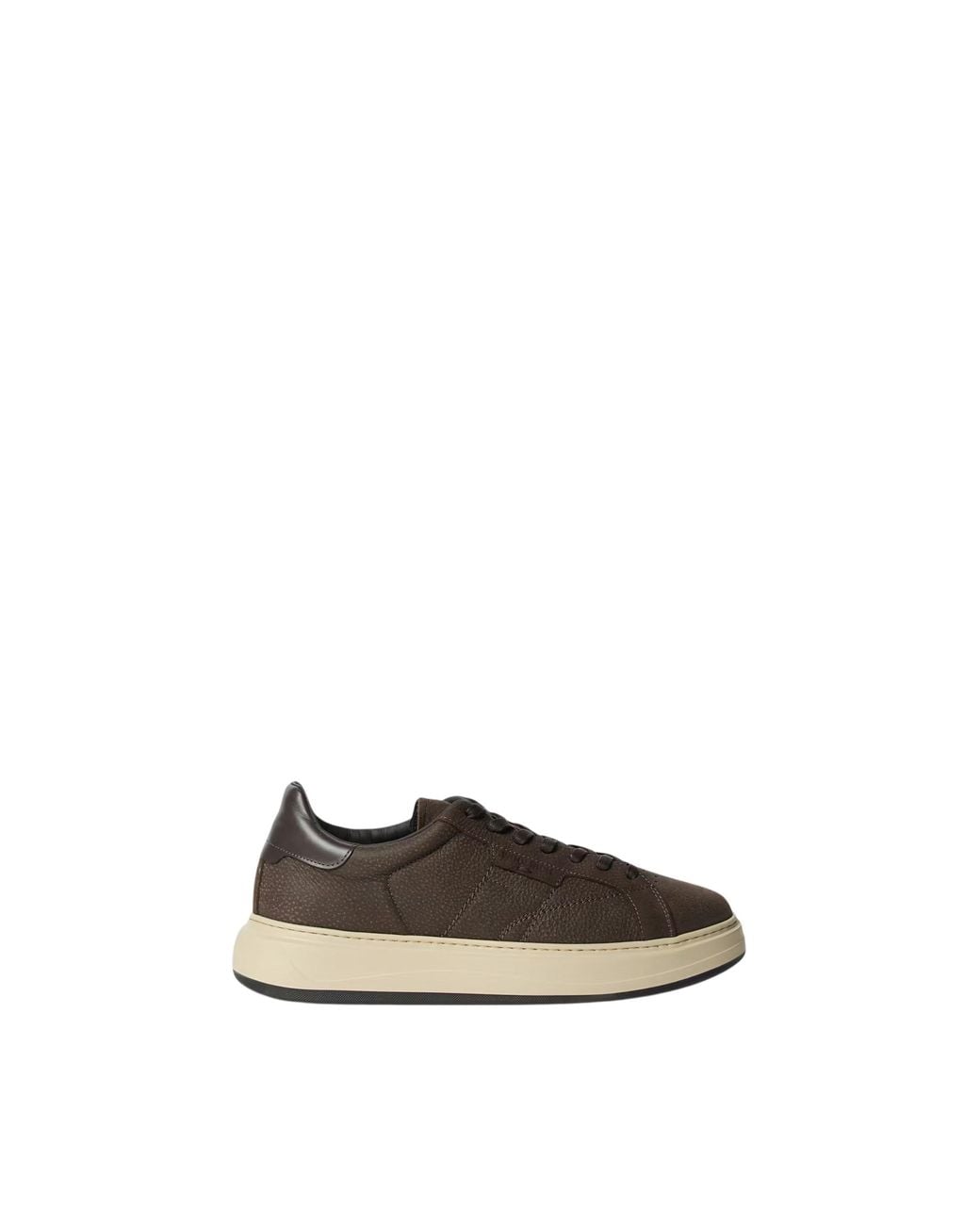 Woolrich Brown Nubuk Sneakers