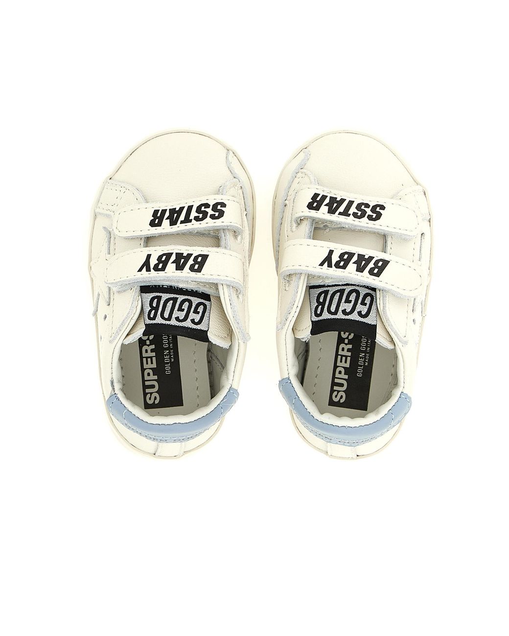 Golden Goose Deluxe Brand Gray 'Baby School' 2-Pack Sneaker + Socks Set