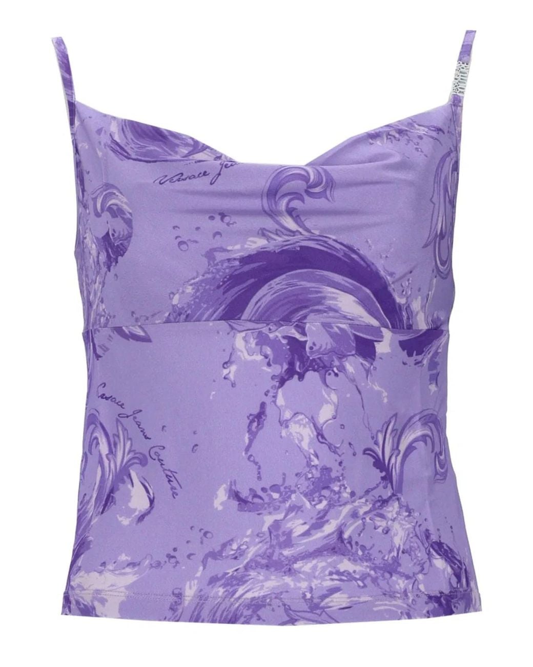 Versace Jeans Couture Purple Top