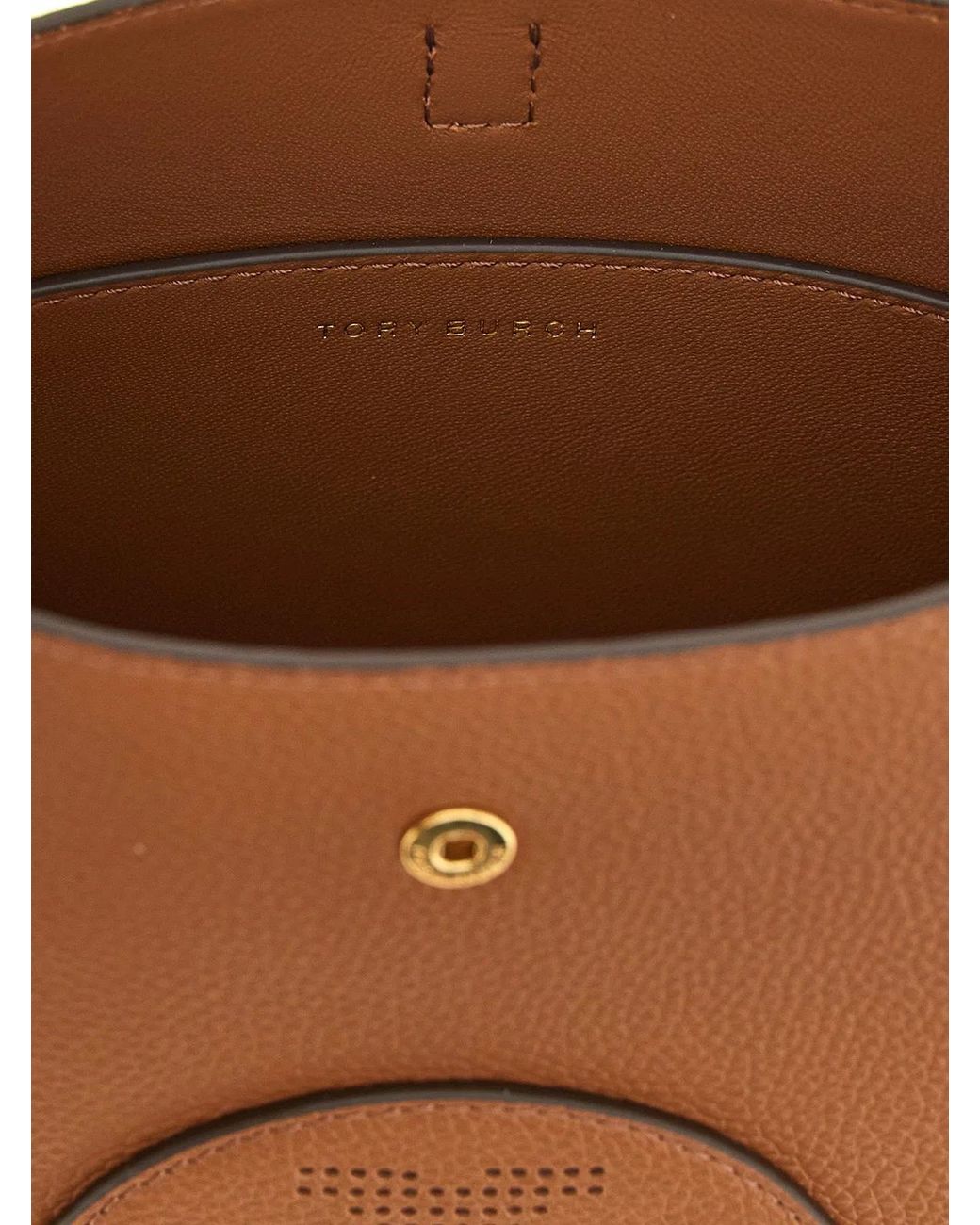 Tory Burch Brown 'Miller Swing' Crossbody Bag