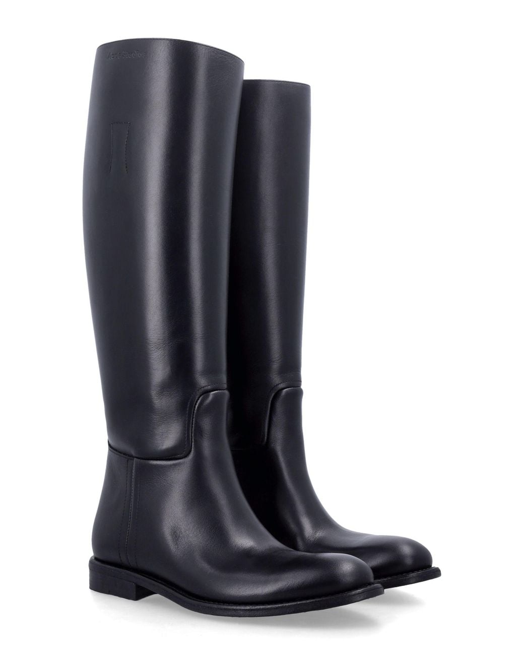 Acne Blue Equestrian Boot
