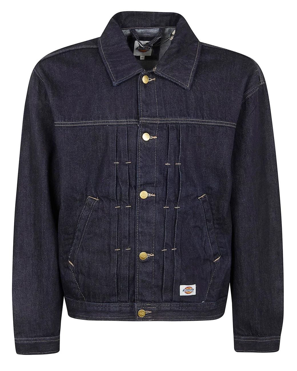 Dickies Blue "Selvedge Pleated" Denim Jacket