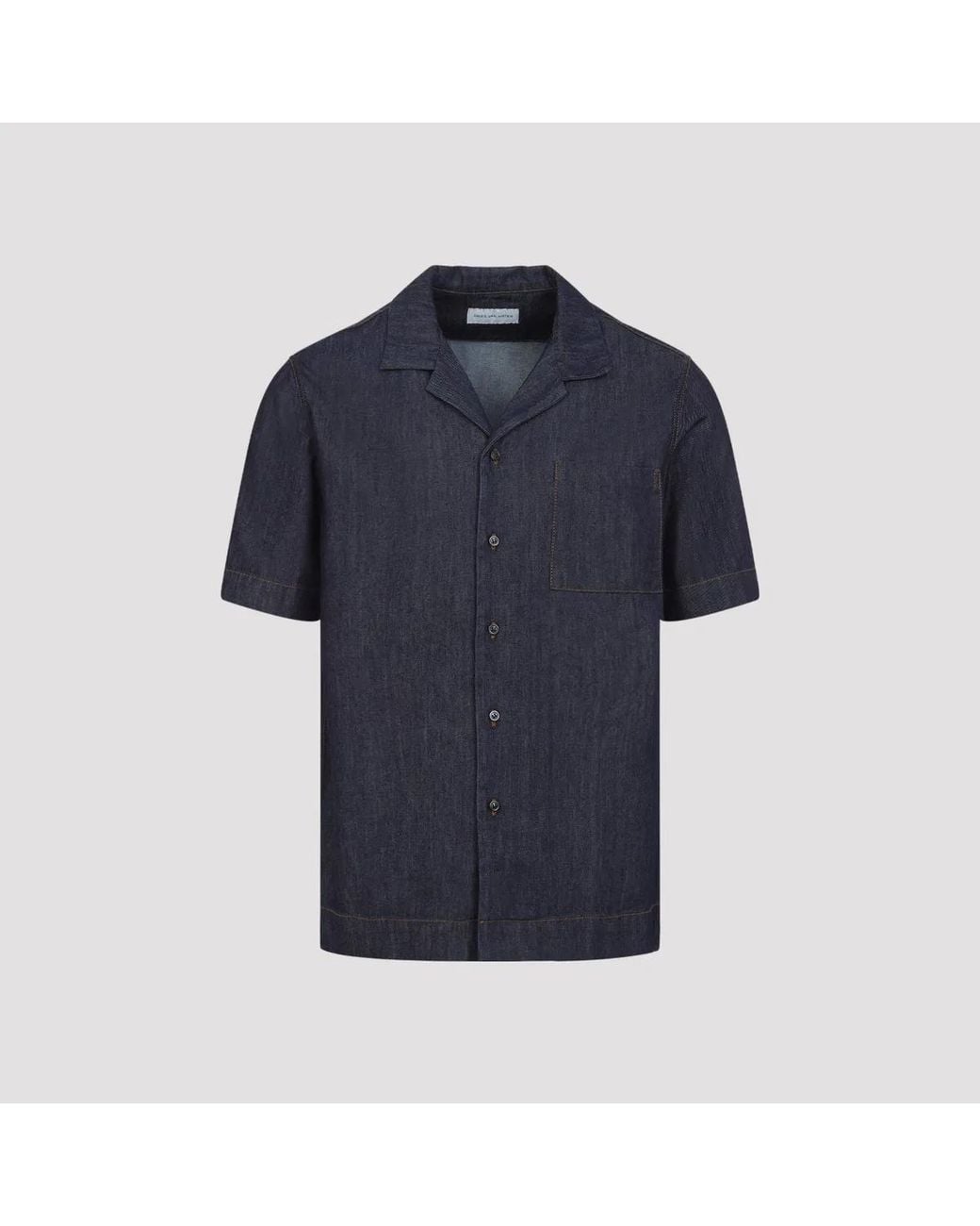 Dries Van Noten Blue Carltone Shirt for men