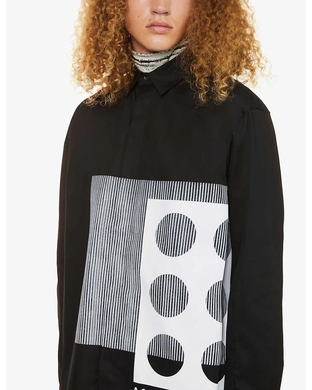 A_COLD_WALL* Black Projection Shirt for men