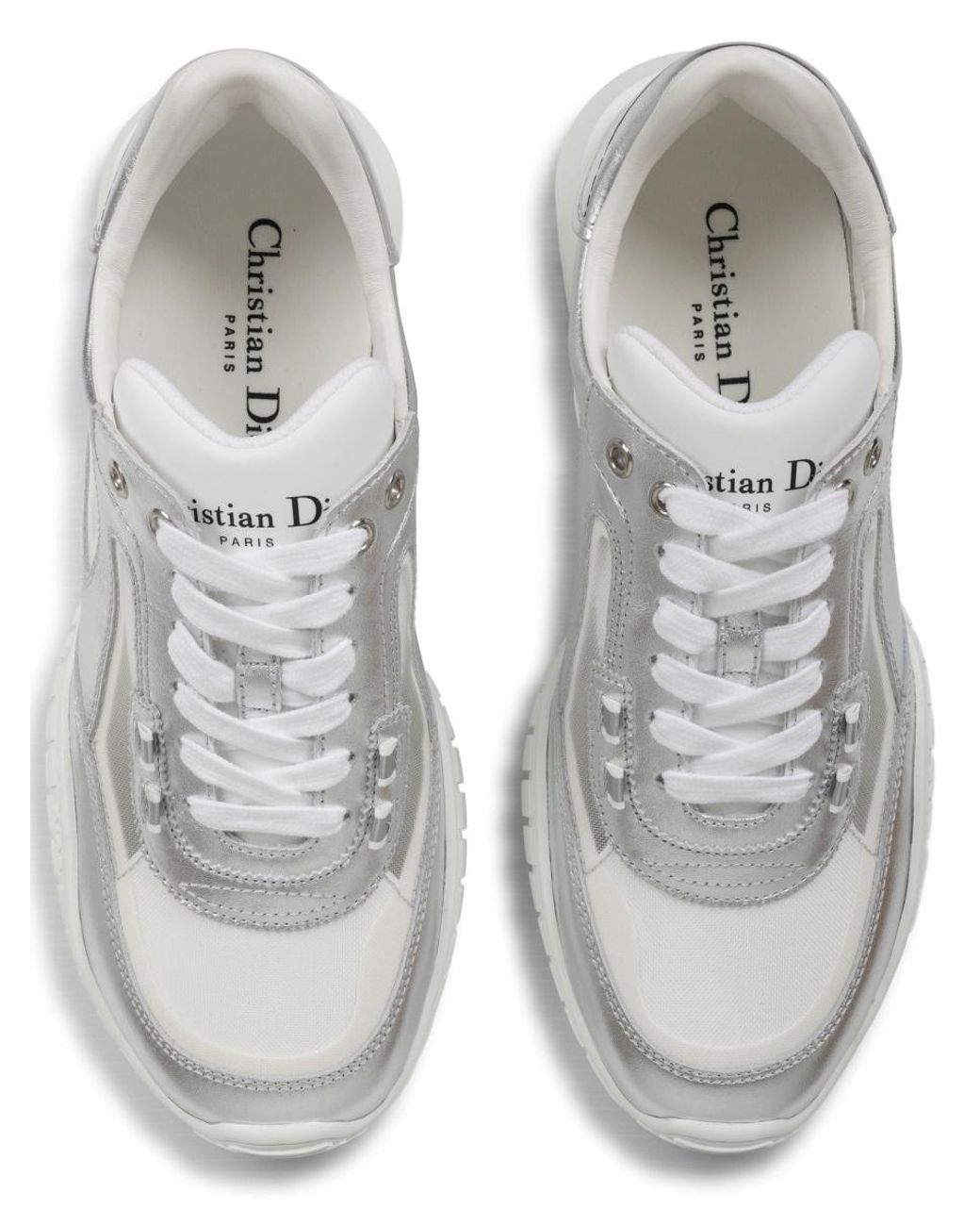 Dior White Dior Sneaker Con Logo