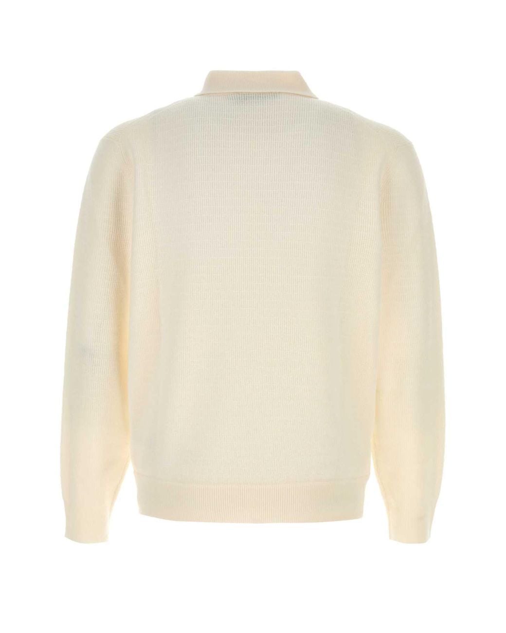 Canali White Polo for men
