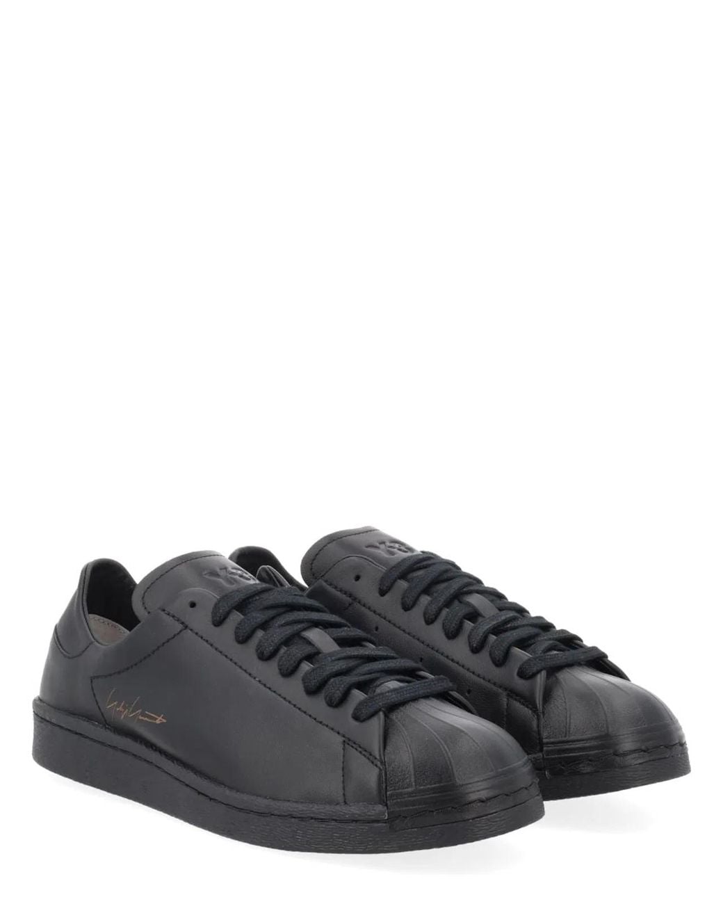 Y-3 Black 3 "Superstar" Sneaker
